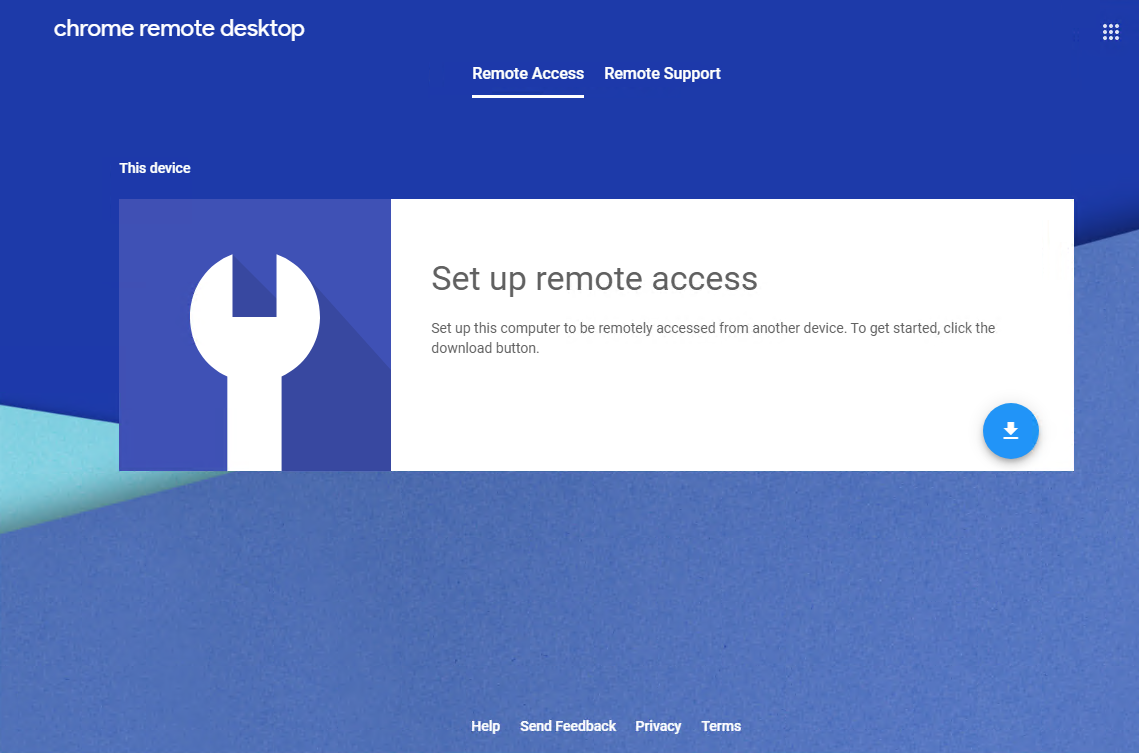 google remote desktop host is offline