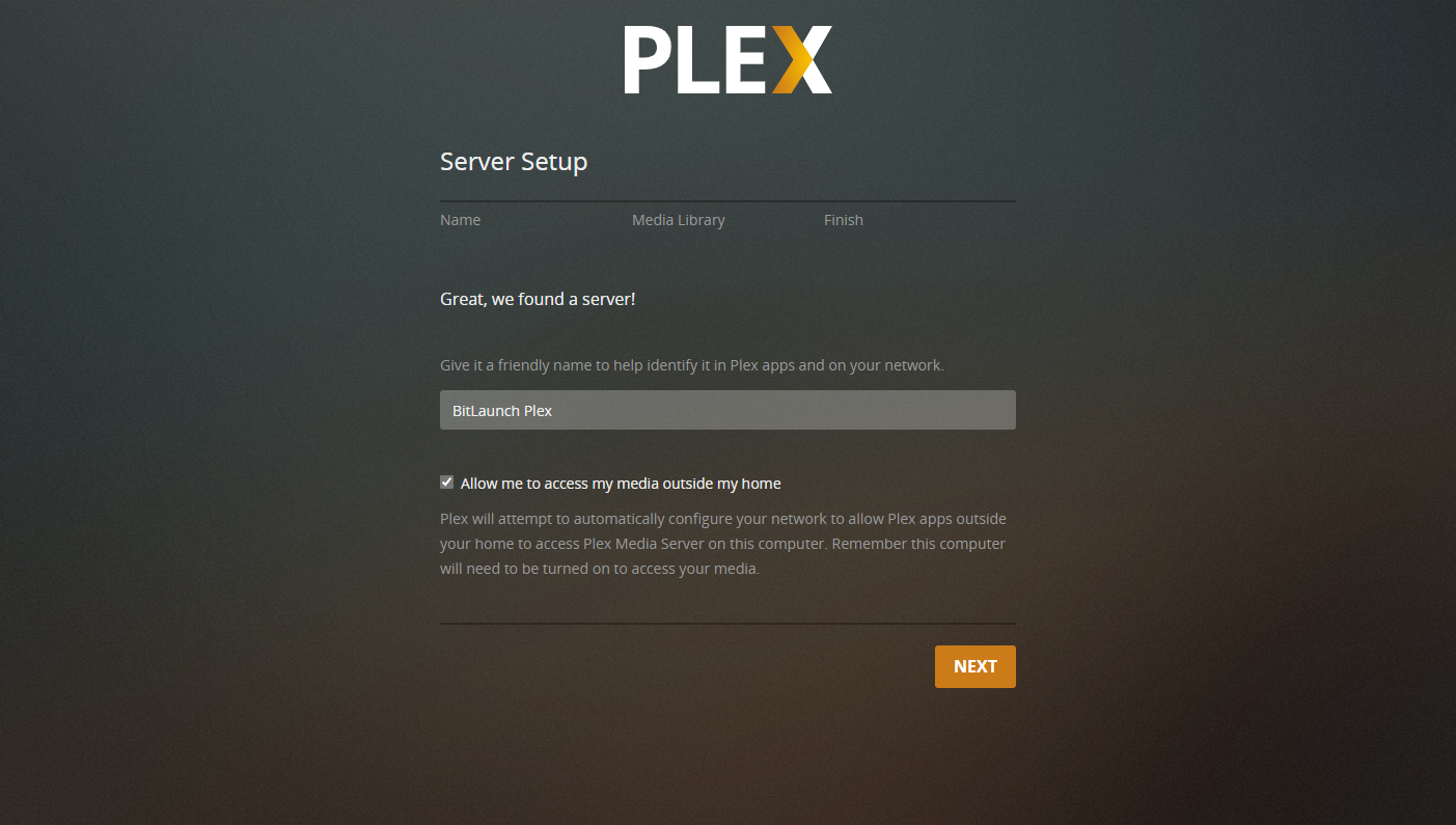 ubuntu plex media server demo