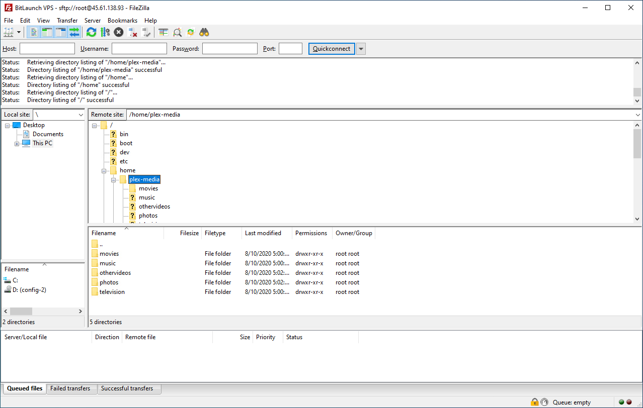 how to use filezilla to download files