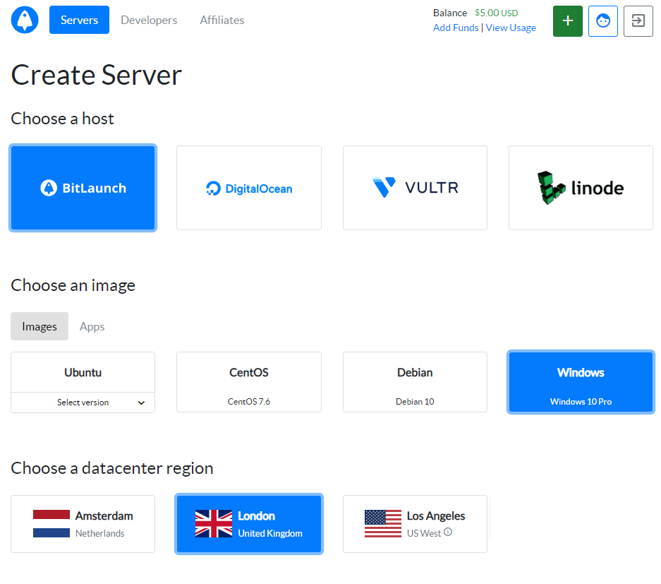 windows vps hosting bitcoin