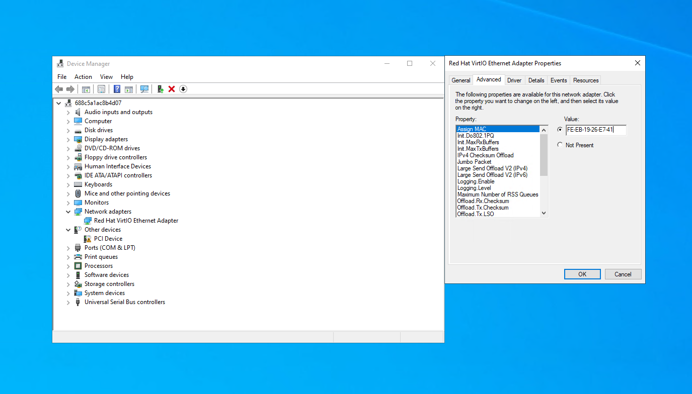 Device Address How to change MAC address on Windows and Linux