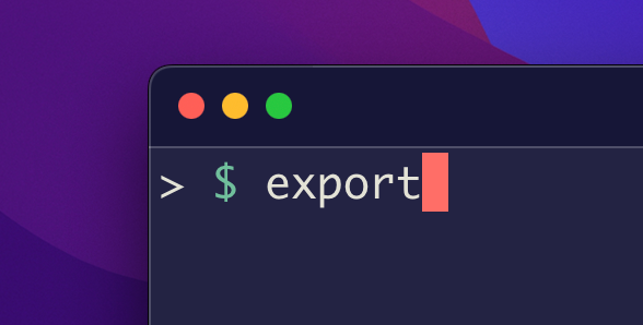 The Linux export command - What does it do and how do you use it?