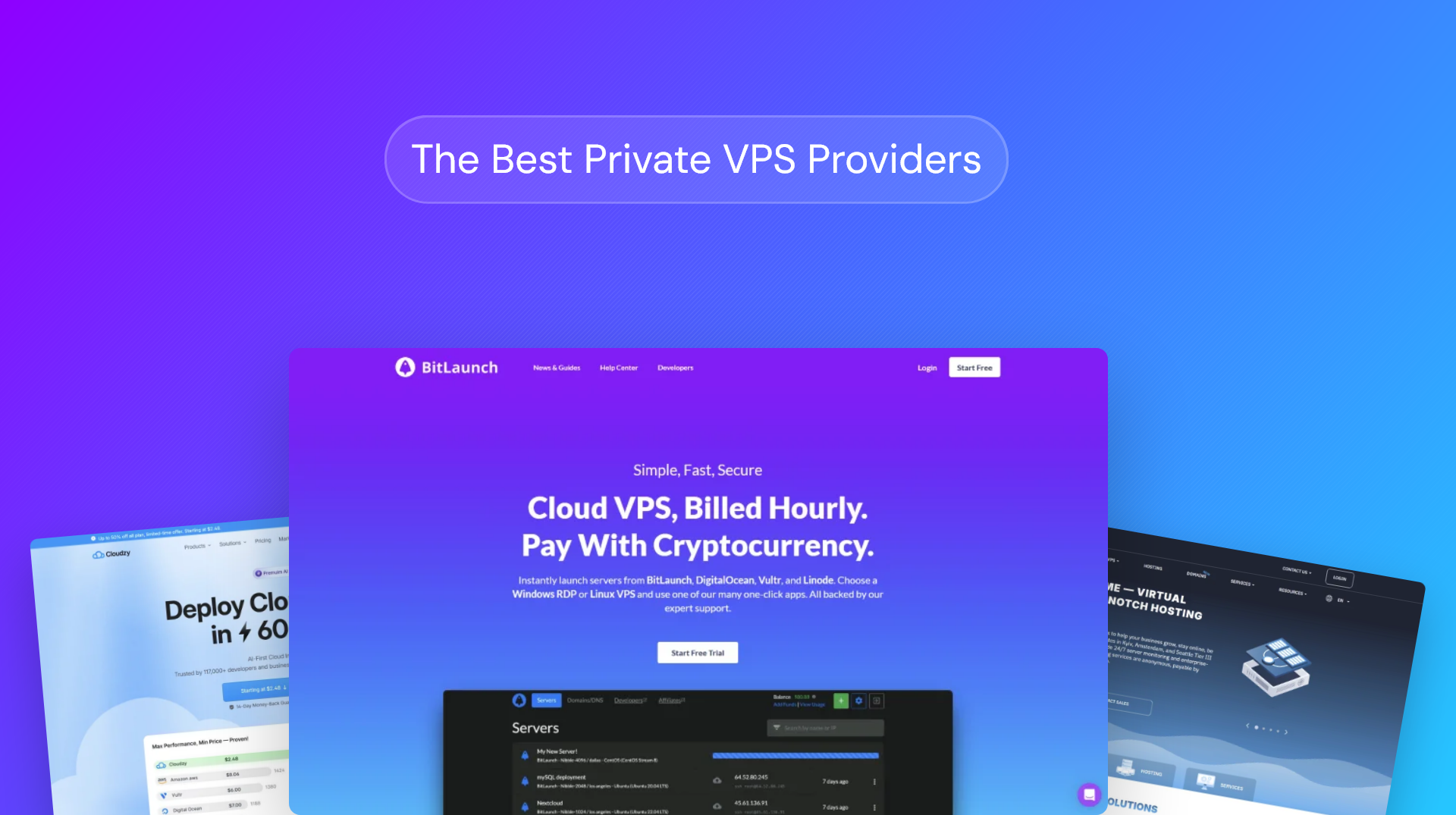 The best VPS for privacy, performance, and support: 13 providers ranked