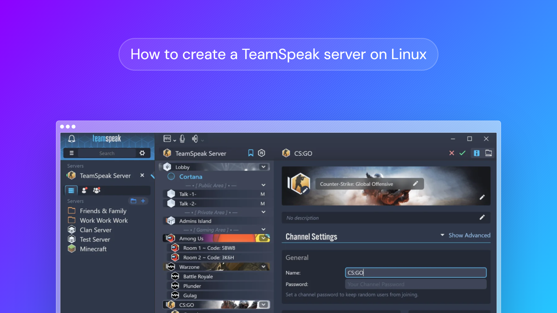 How to set up a TeamSpeak 3 or 6 server on Linux