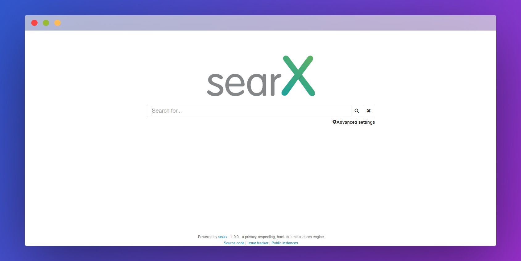 Searx как установить на windows