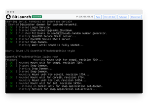 Access your VPS from your browser with BitLaunch Console