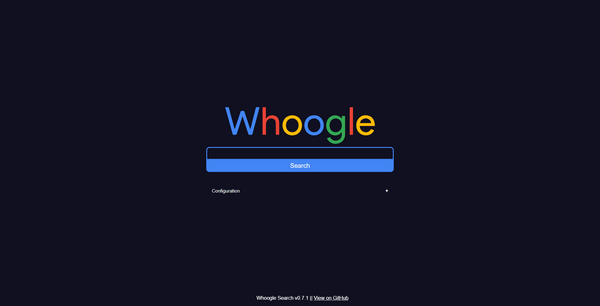 How to host your own Whoogle instance